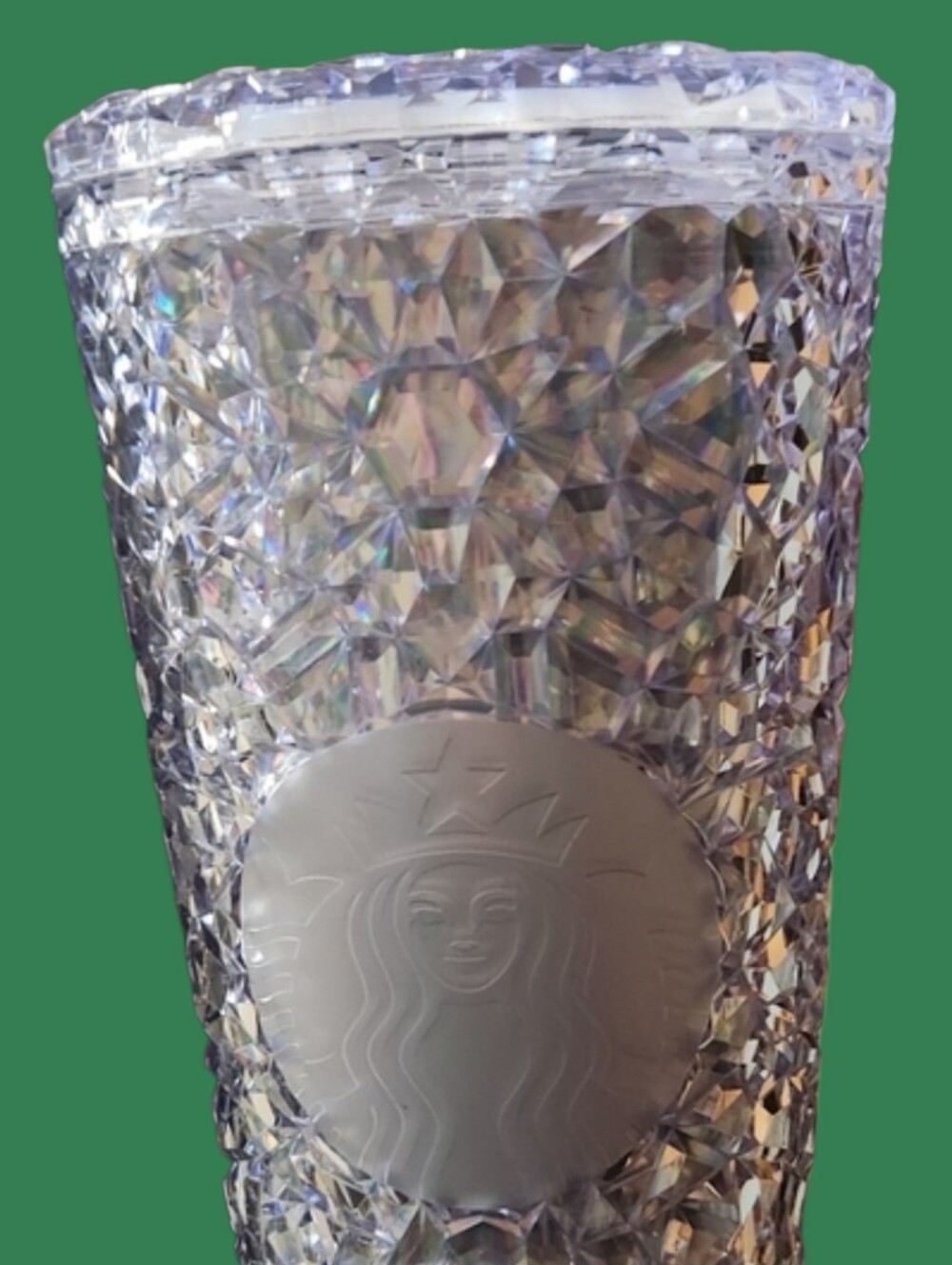 Starbucks Iridescent Holographic Crystal Tumbler - 24 Ounce - Picture 3 of 3